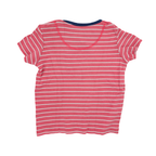 Frugi T-Shirt Rosa gestreift mit Pelikan Applikation 92/98