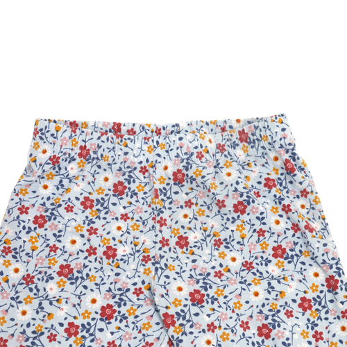 Alana Leggings Blau Blümchen 110