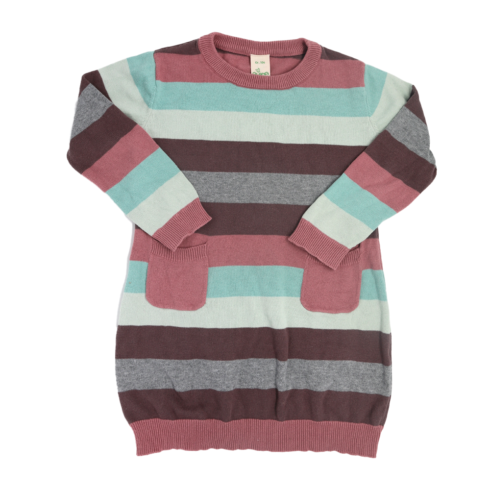 Alana Kleid Bunt gestreift 104