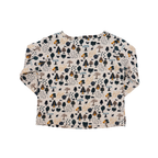 Alana Langarmshirt Beige Bäume Gr. 56