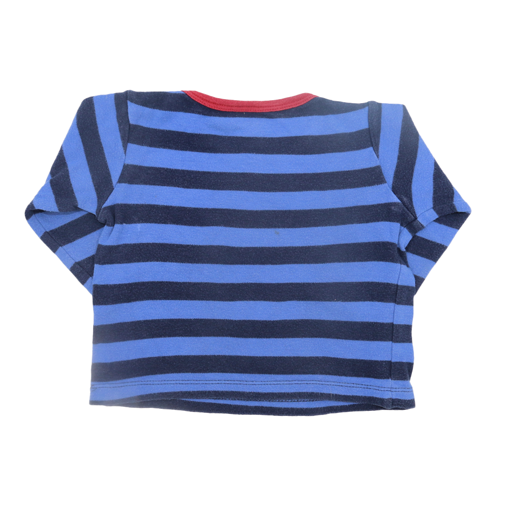 Alana Langarmshirt Blau gestreift 80