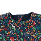 Frugi Skaterkleid Dunkelblau  Wald Motiv 104/110