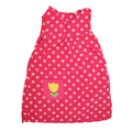 Frugi Wende-Kleid Rosa mit Blümchen Motiv 83-90