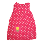 Frugi Wende-Kleid Rosa mit Blümchen Motiv 83-90