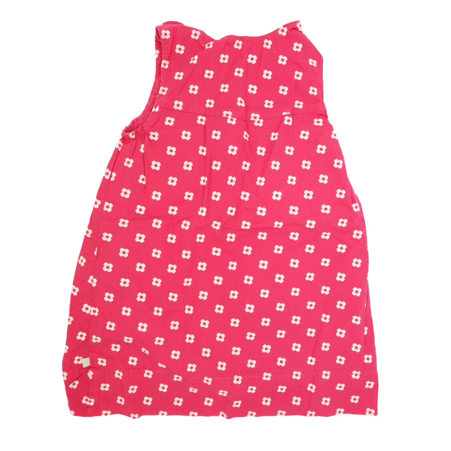 Frugi Wende-Kleid Rosa mit Blümchen Motiv 83-90