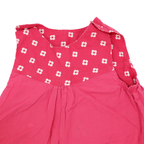 Frugi Wende-Kleid Rosa mit Blümchen Motiv 83-90