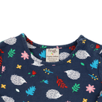 Frugi Skaterkleid Dunkelblau Igel Motiv 98/104