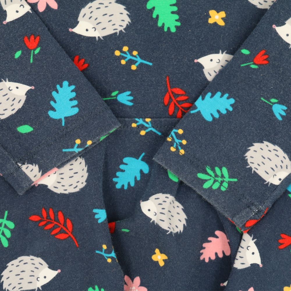 Frugi Skaterkleid Dunkelblau Igel Motiv 98/104