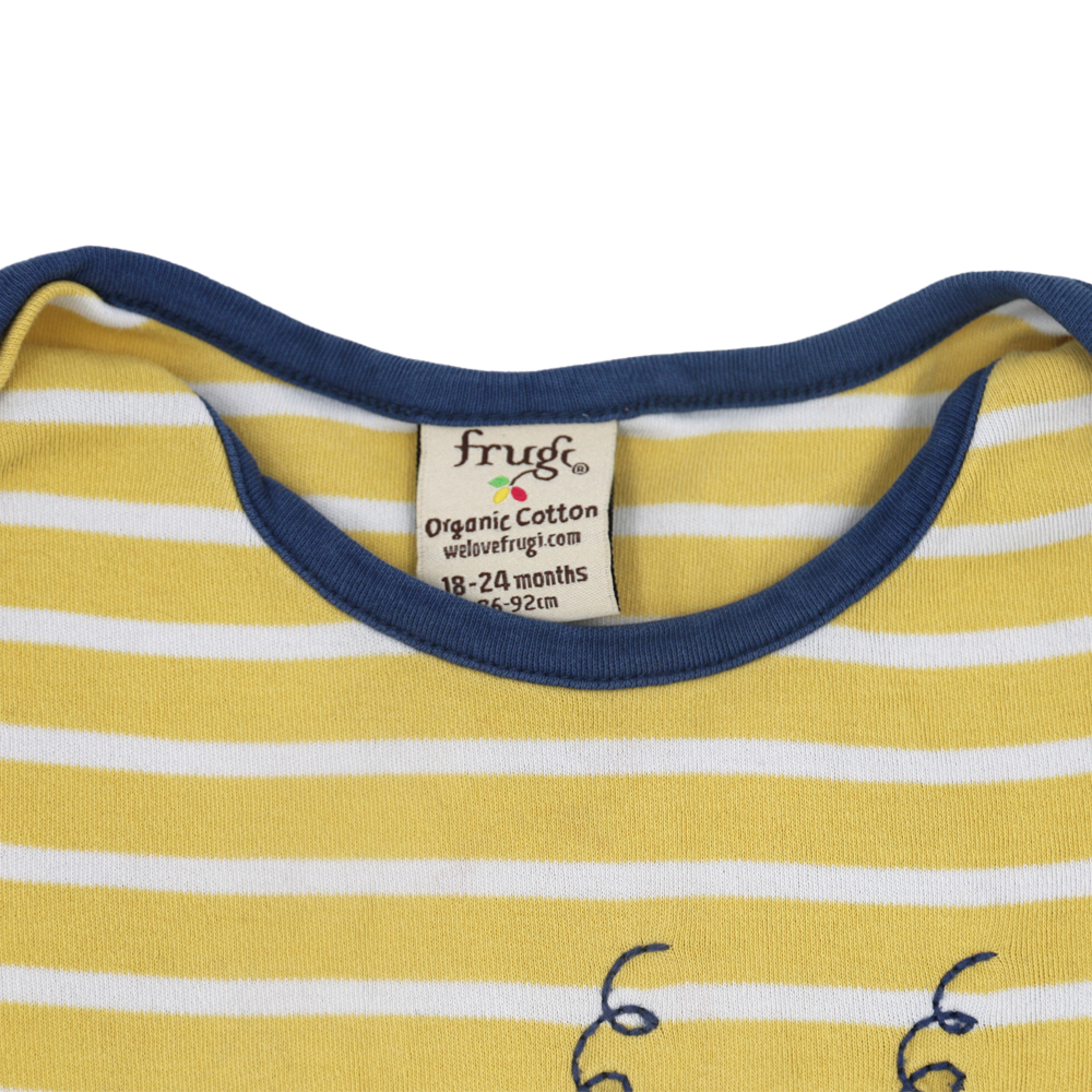 Frugi Langarmshirt Gelb 86/92