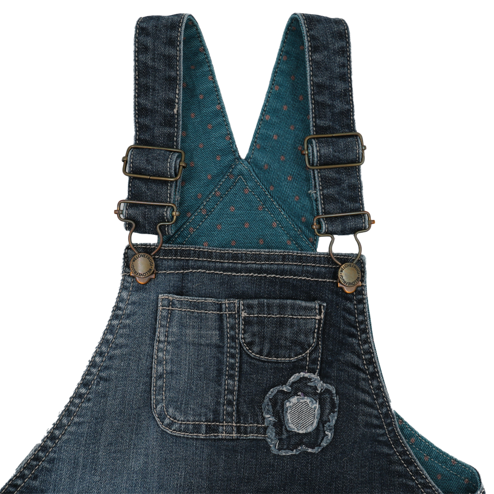 Frugi Jeans Latzhose Kurz 98/104