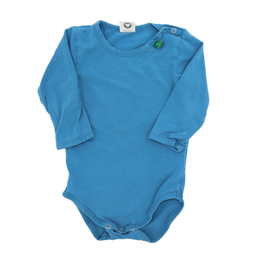 Fred's World by Green Cotton Langarm Body Blau 74