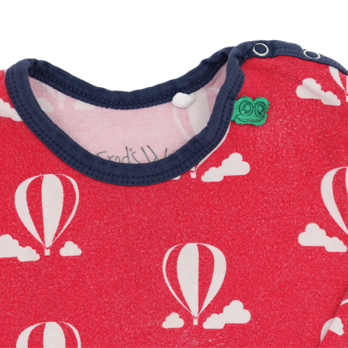 Frugi Langarmshirt Rot 80