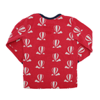 Frugi Langarmshirt Rot 80