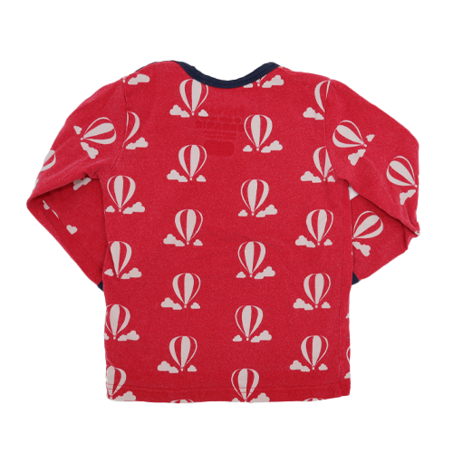 Frugi Langarmshirt Rot 80