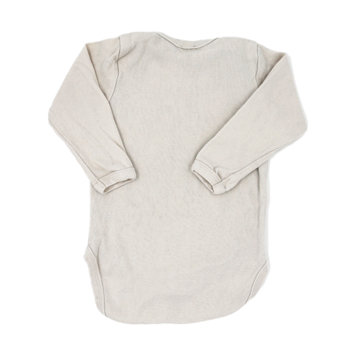 Hessnatur Langarm Body Beige 62/68 oder 74/80