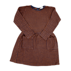 Hessnatur Kleid Braun Kariert 122/128