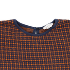 Hessnatur Kleid Braun Kariert 122/128