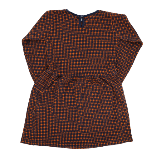 Hessnatur Kleid Braun Kariert 122/128