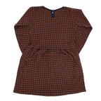 Hessnatur Kleid Braun Kariert 122/128