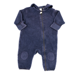 Hessnatur Fleece Overall Dunkelblau 62/68