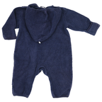 Hessnatur Fleece Overall Dunkelblau 62/68