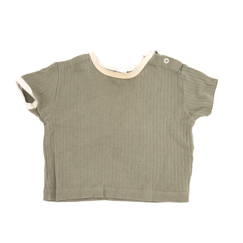 Hessnatur T-Shirt Olivgrün 74/80