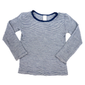 Living Crafts Langarmshirt Blau gestreift 116