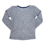 Living Crafts Langarmshirt Blau gestreift 116