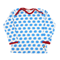loud+proud Langarmshirt Blau Igel 86/92