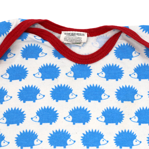 loud+proud Langarmshirt Blau Igel 86/92