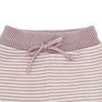 Müsli by Green Cotton Strickhose Rosa Gestreift 68/74