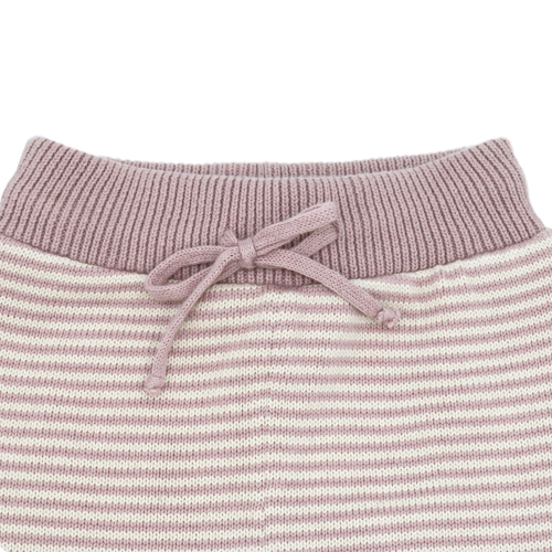 Müsli by Green Cotton Strickhose Rosa Gestreift 68/74