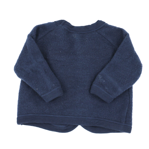 Müsli by Green Cotton Wolljacke Dunkelblau 56-62