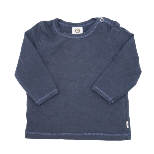 Müsli by Green Cotton Langarmshirt Dunkelblau 62