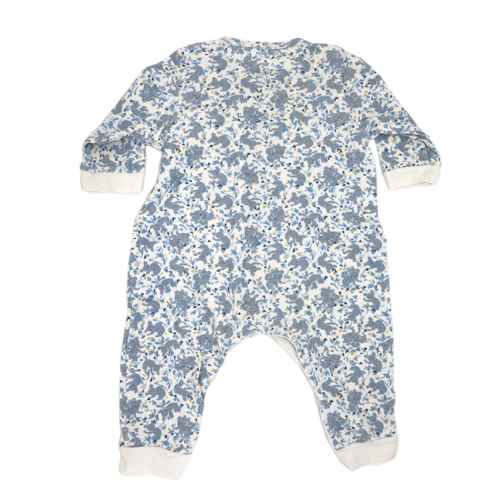 Petit Bateau Einteiler Blau Koalas 67