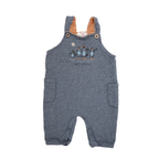 People Wear Organic Latzhose Grau 62/68
