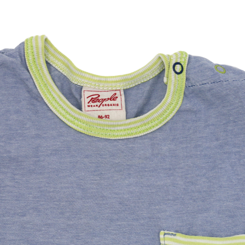 People Wear Organic T-Shirt Grau 86/92