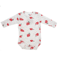 Sanetta Langarm Body Erdbeer-Allover 68
