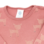 Sanetta Langarm Body Rosa Rehe 92