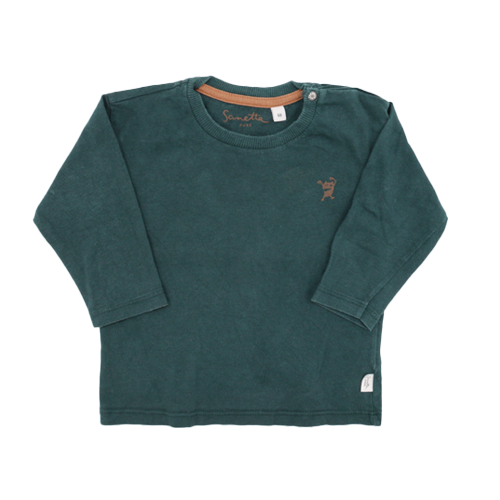 Sanetta Langarmshirt Petrol 68