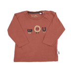 Sanetta Langarmshirt Braun 68