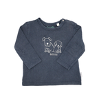 Sanetta Langarmshirt Dunkelblau 68