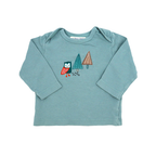 Sense Organics Langarmshirt Blau 74