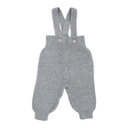 Sense Organics Strick Latzhose Grau 62/68