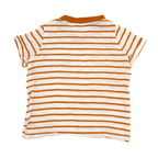 Sense Organics T-Shirt Gelb-Weiß gestreift 74