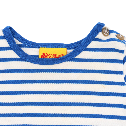 Steiff T-Shirt Blau-Weiß gestreift 68
