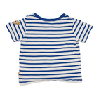 Steiff T-Shirt Blau-Weiß gestreift 68