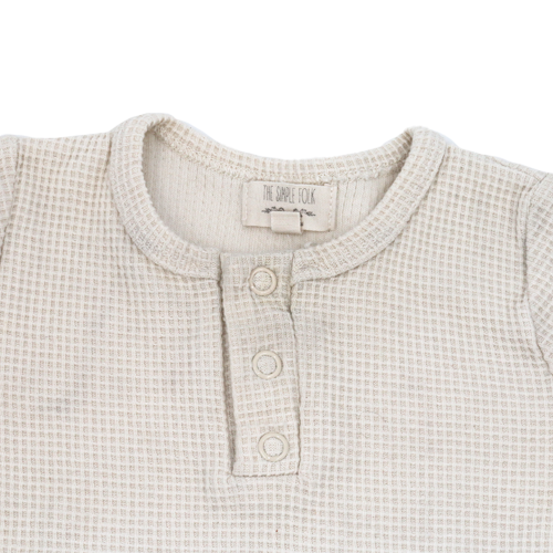 The simple folk Langarmshirt Weiß 12-18 Monate
