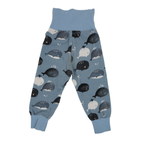 Walkiddy Hose Blau Wale 80