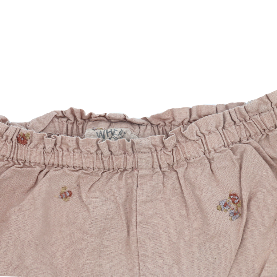 Wheat Shorts Braun Blümchen 92